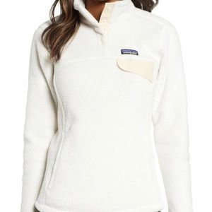womens white Patagonia Pullover